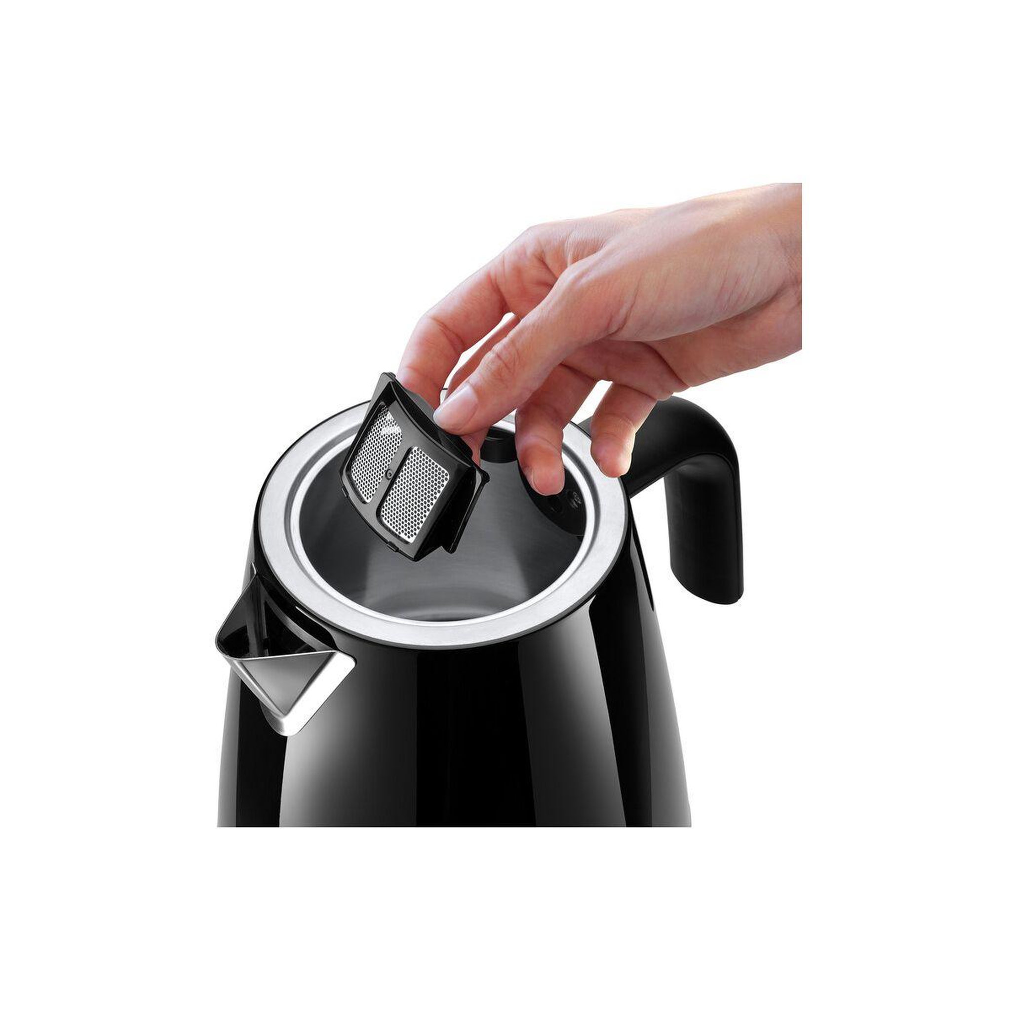 Voir la diapositive 5 : DELONGHI Bouilloire à température réglable eclettica kby2011.bk