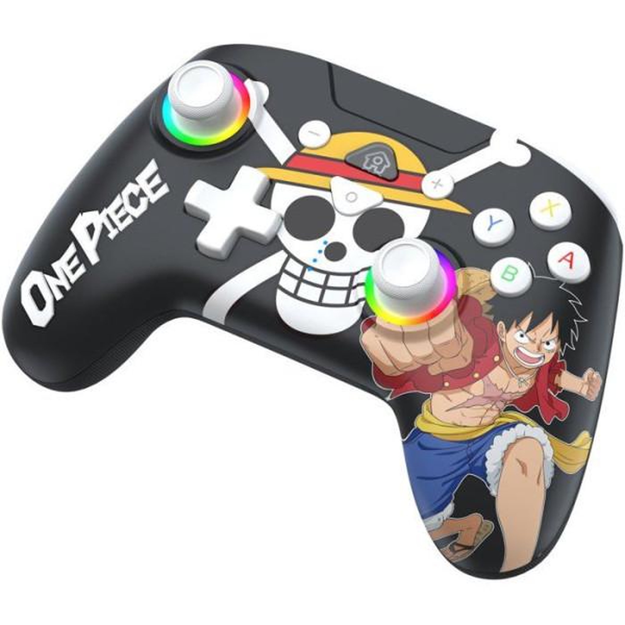 Voir la diapositive 3 : Subsonic Manette sans fil - Nintendo Switch / Switch OLED / Switch 2 - One Piece Luffy Fishman - Bluetooth - Noir - SUBSONIC
