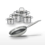 ELO Lot de 4 Faitouts Elo Relief Solution et Poêle 28 cm