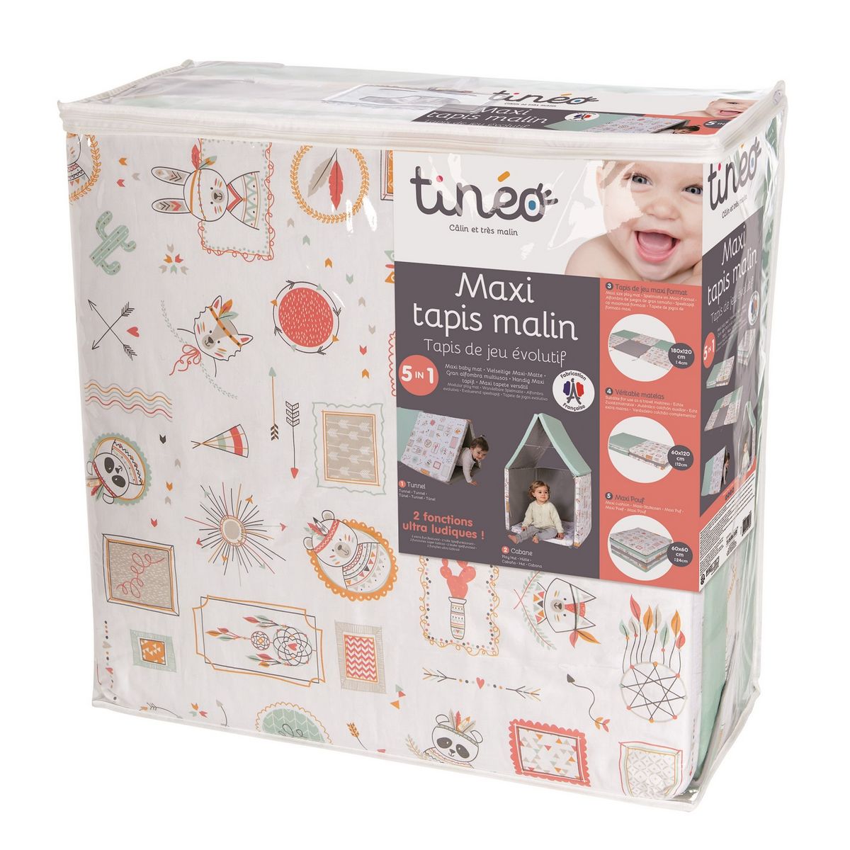 TINEO Maxi tapis malin 5 en 1