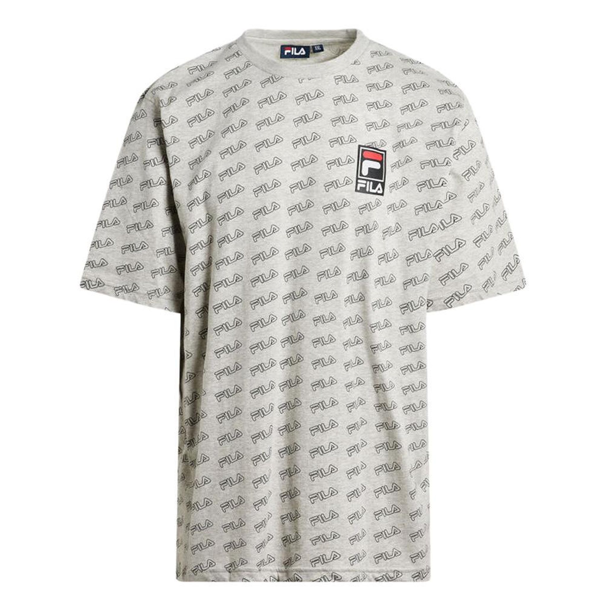 Voir la diapositive 1 : FILA T-shirt Gris/Marine Homme Fila Trellis SS24SPM130