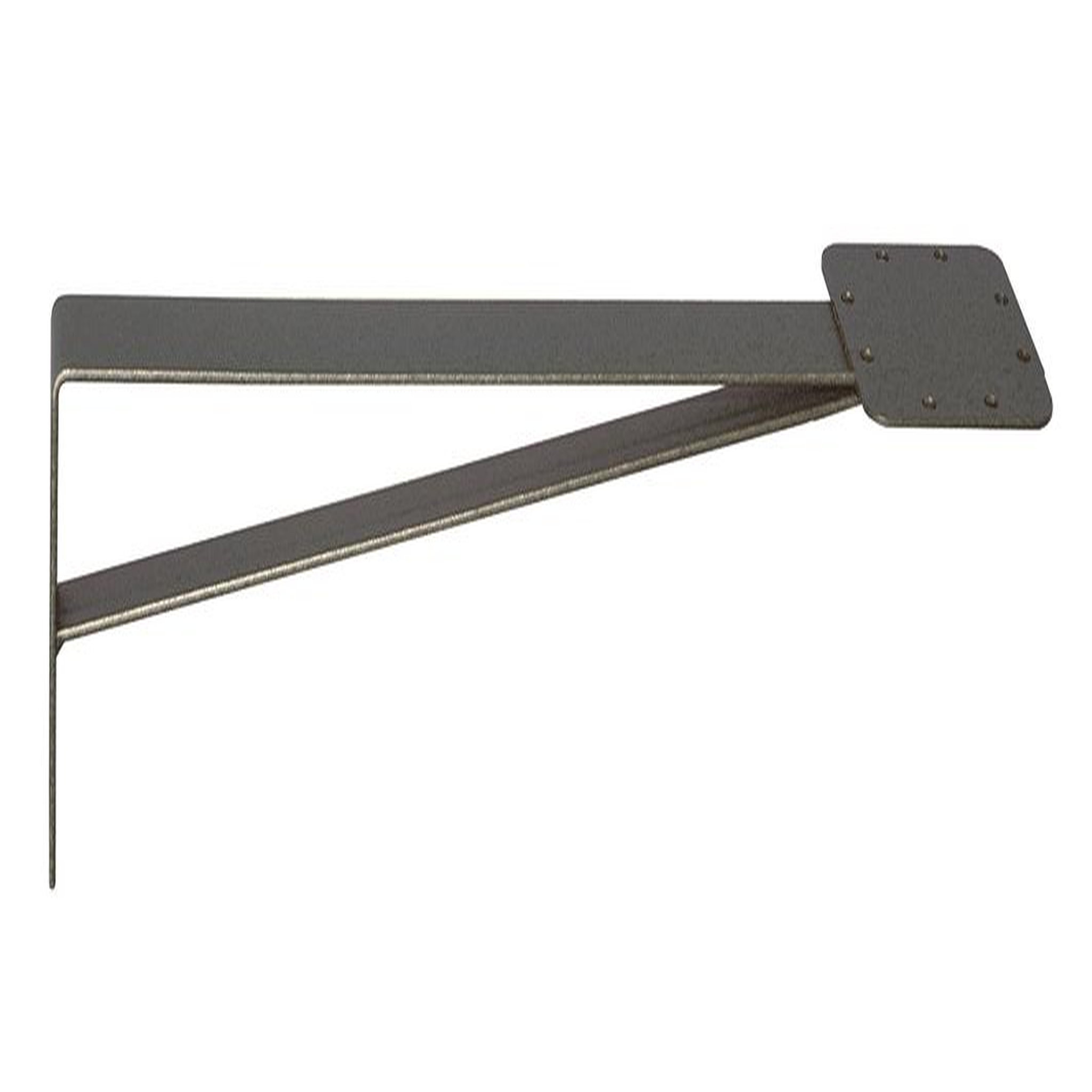 CENTRALE BRICO Equerre de fixation pour girouette - 60 cm - Acier époxy