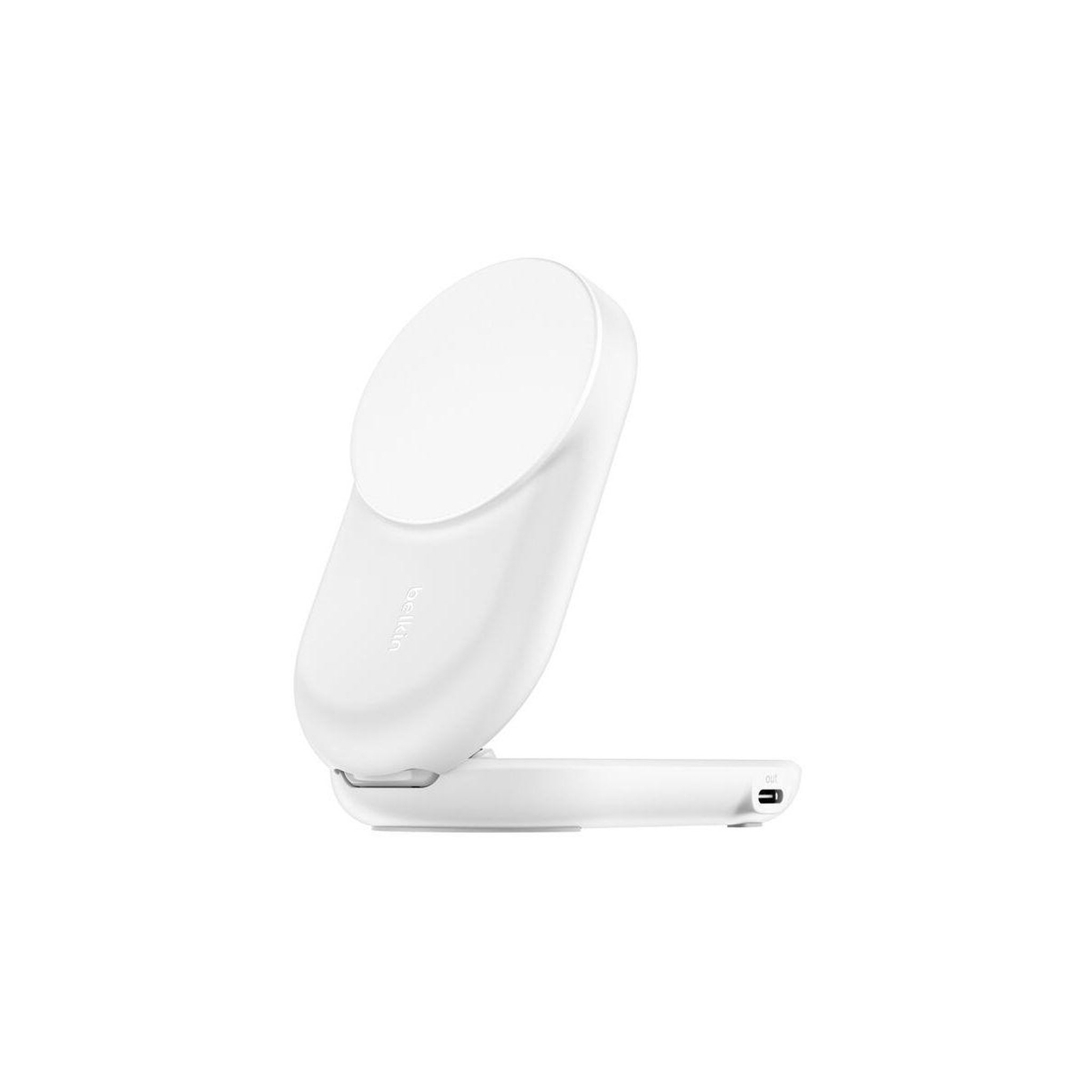 Voir la diapositive 2 : Belkin Station de charge 2 en 1 blanc