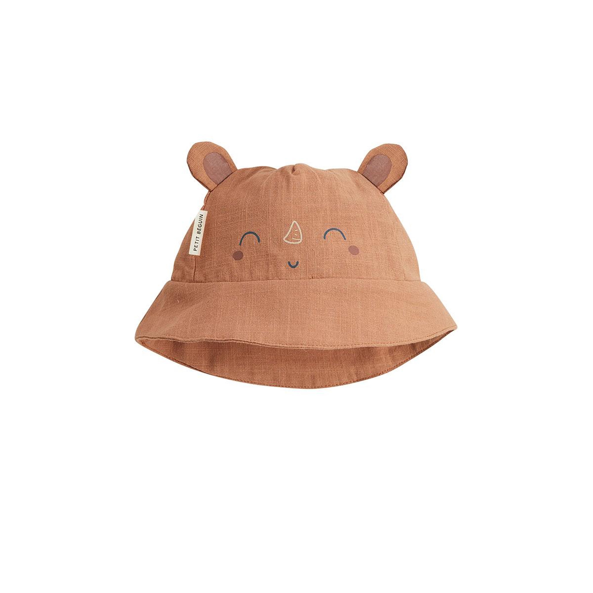 Petit Béguin Bob bébé kansas city. Coloris disponibles : Marron