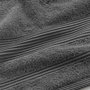 Voir la diapositive 4 : Paris Prix Drap de Bain  Tendresse  90x150cm Anthracite