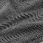 Voir la diapositive 4 : Paris Prix Drap de Bain  Tendresse  90x150cm Anthracite