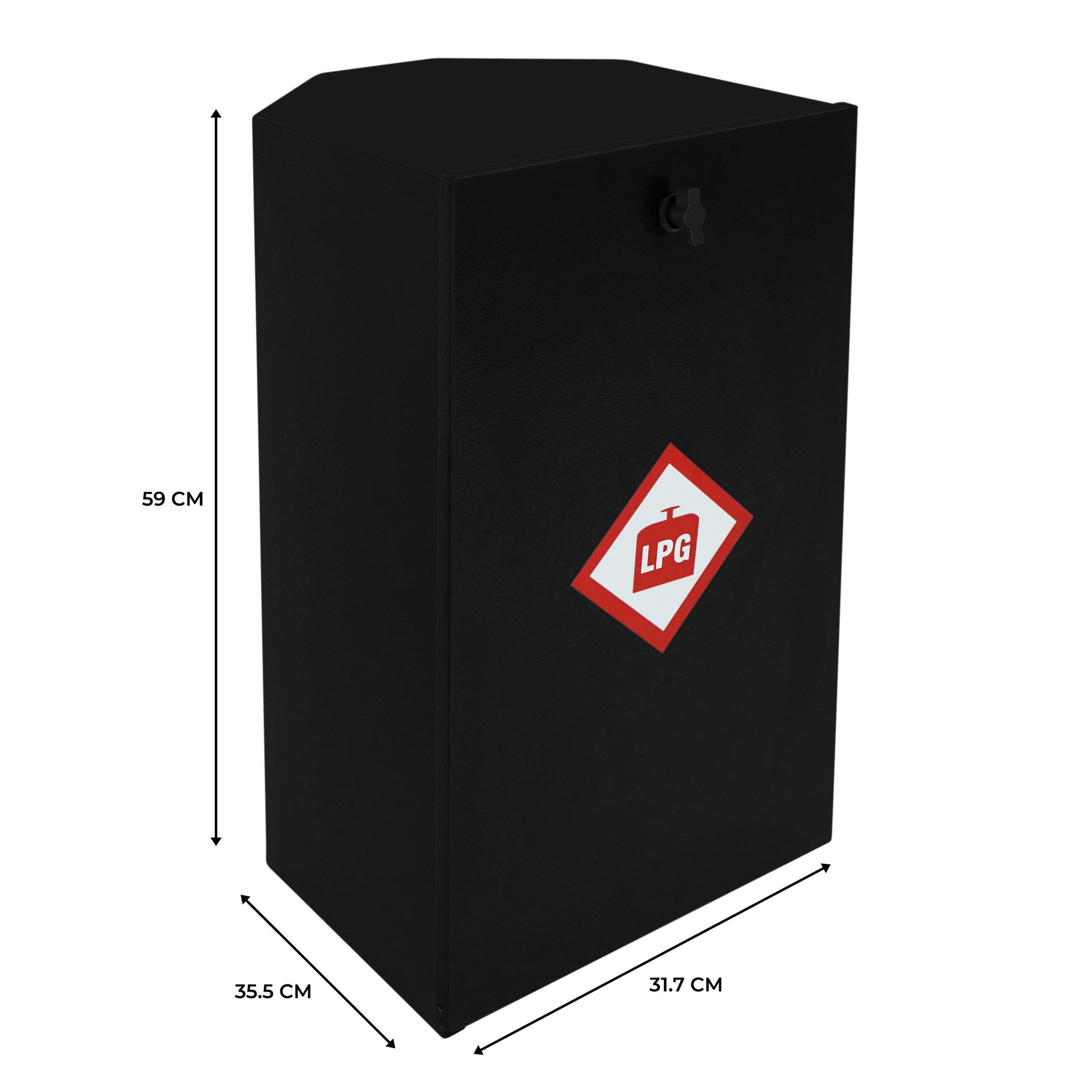 Voir la diapositive 5 : MONSTERSHOP Casier de rangement pour bouteille de gaz