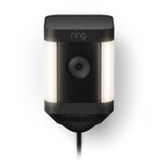ring caméra de surveillance spotlight cam plus battery - noire