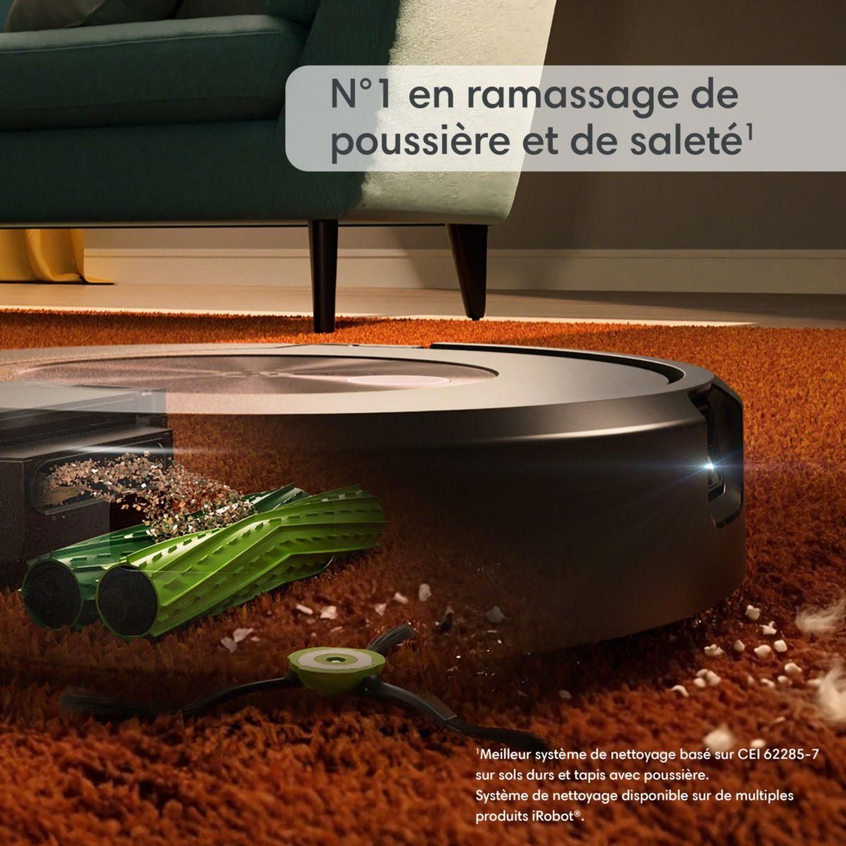 IROBOT Robot Aspirateur Laveur Roomba combo J9+