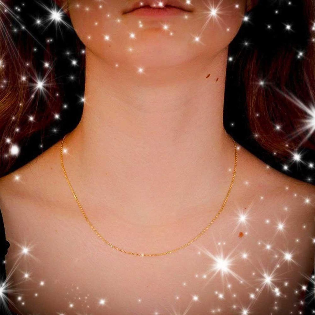 L'ATELIER D'AZUR Collier Chaine Or 18 Carats 750/000 Jaune Forçat Diamantée - Femme ou Enfant
