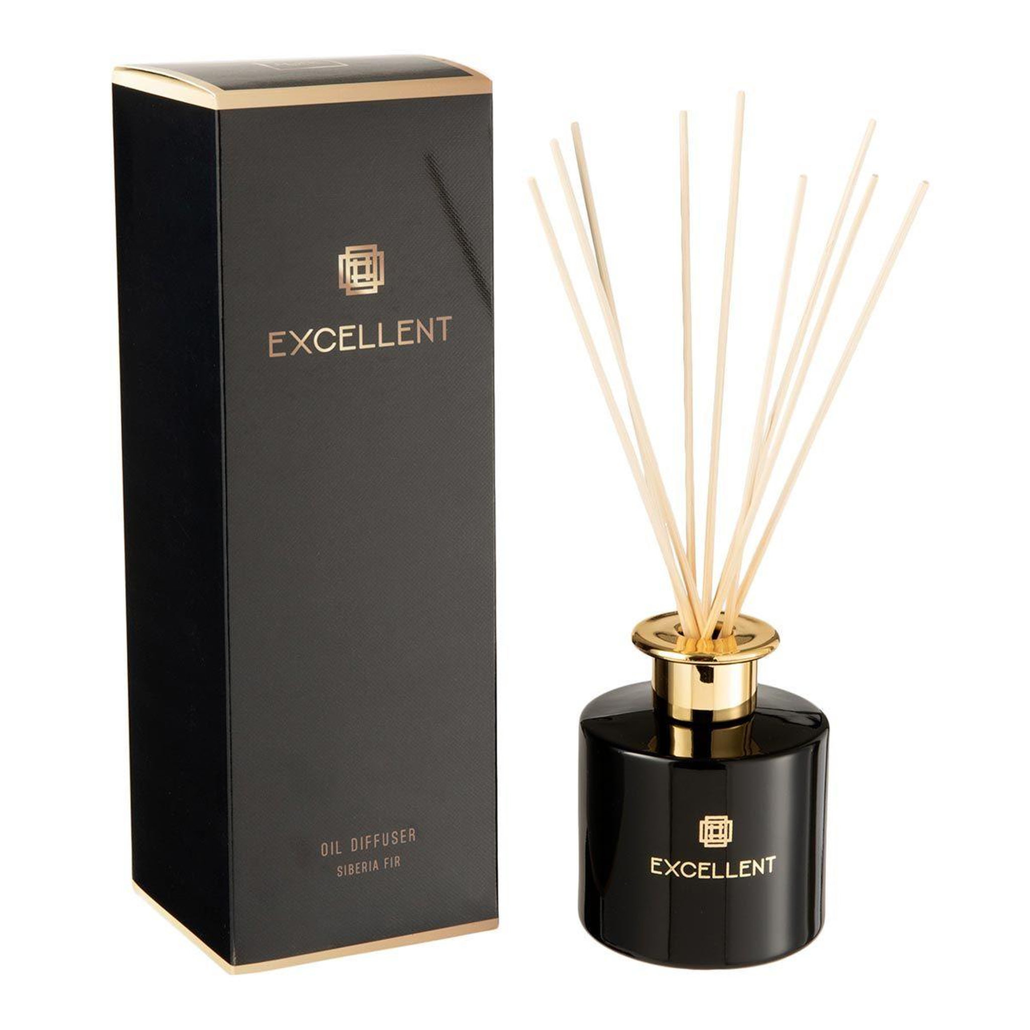 Voir la diapositive 1 : J-LINE Huile Parfumée  Excellent  150ml Siberia Fir Noir