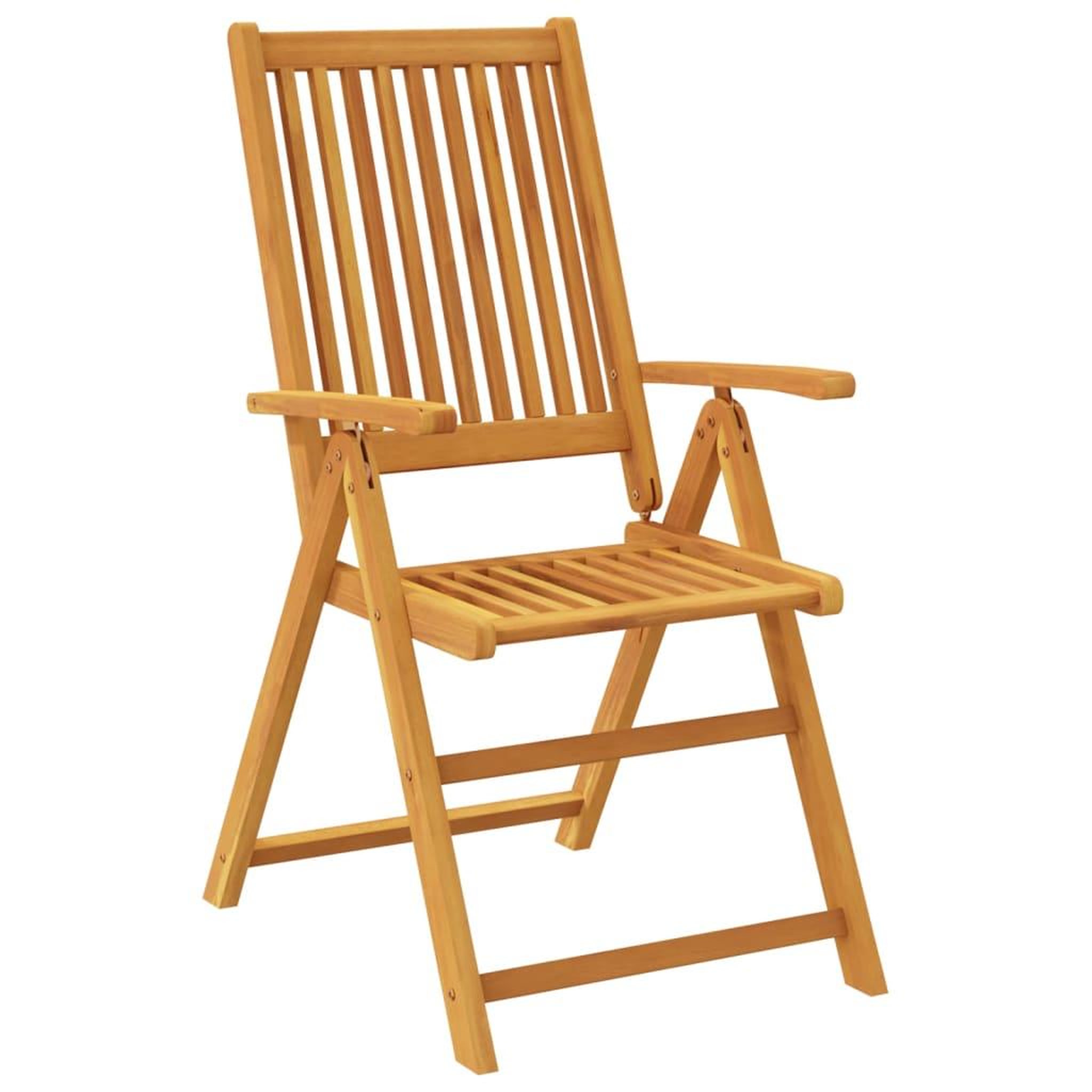 Voir la diapositive 5 : VIDAXL Ensemble a manger de jardin 5 pcs Bois d'acacia solide