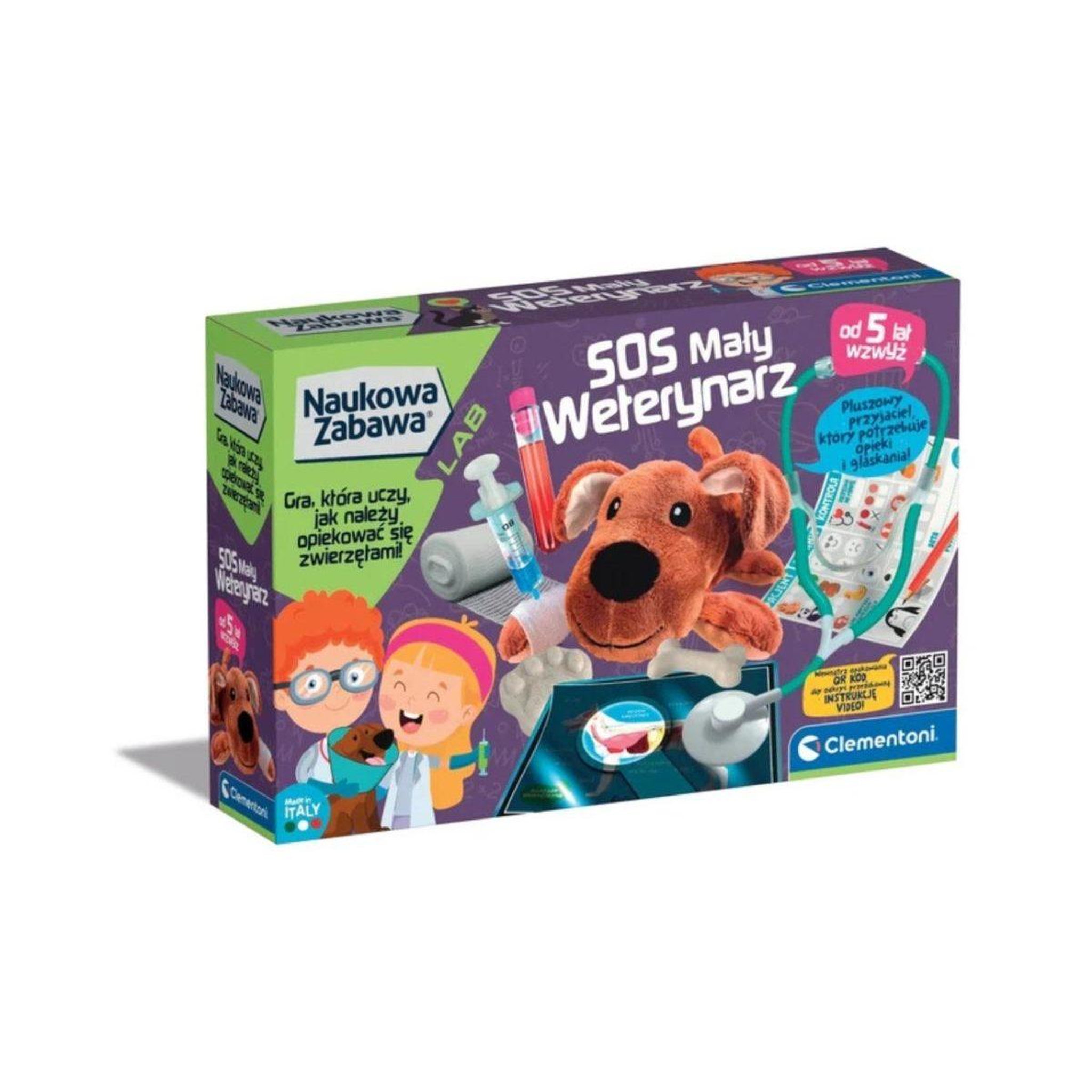 CLEMENTONI Coffret scientifique  50712 science  and  jeu - s.o.s petit vétérinaire