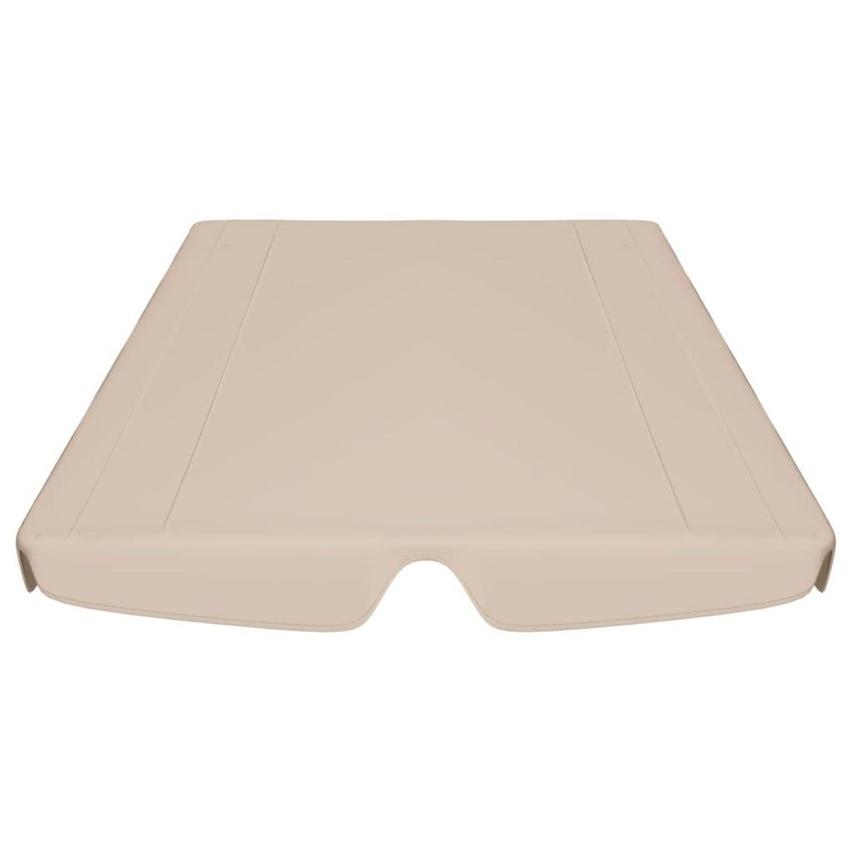 VIDAXL Toit de rechange de balançoire beige 150/130x105/70 cm