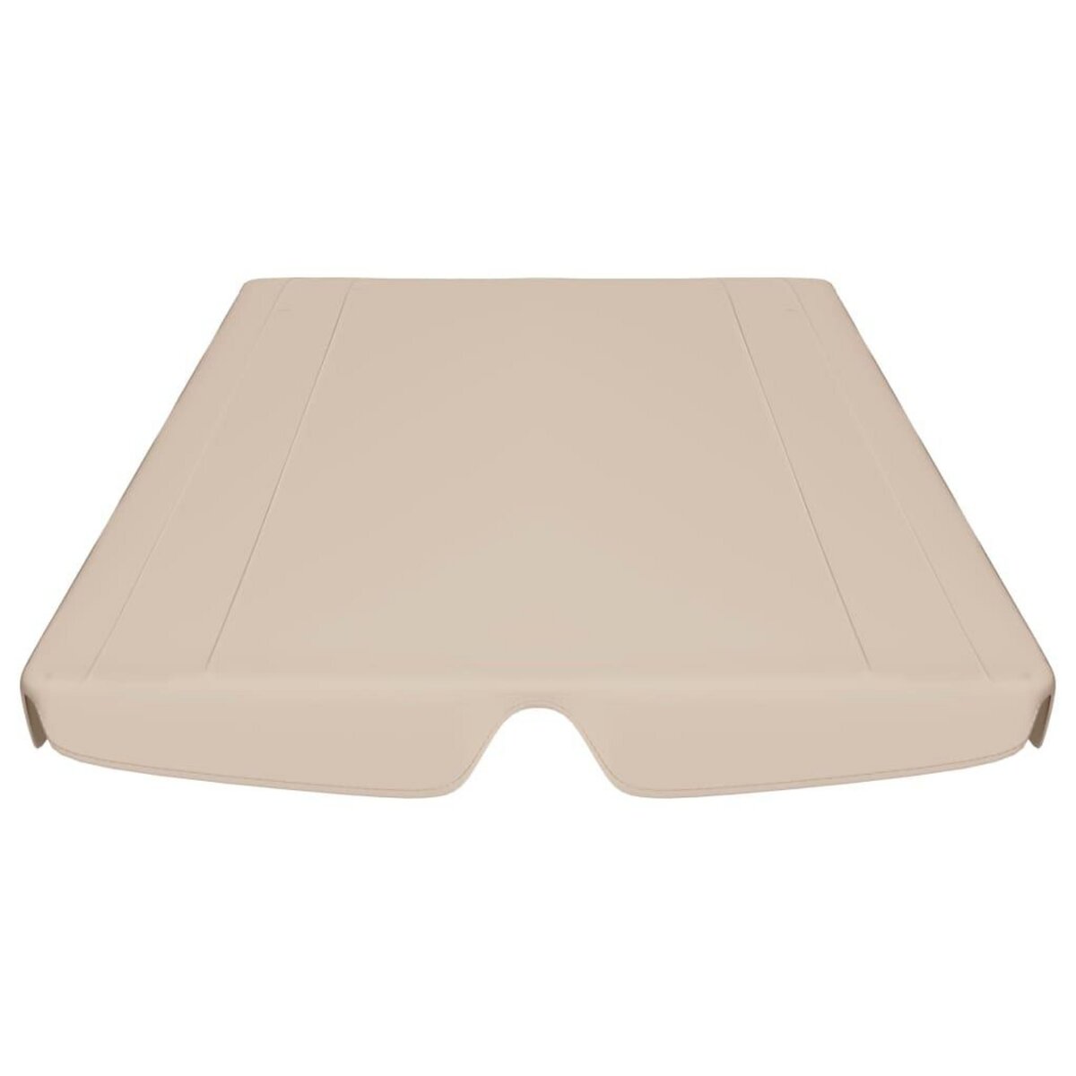 VIDAXL Toit de rechange de balançoire beige 150/130x105/70 cm