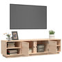 Voir la diapositive 5 : VIDAXL Meuble TV 156x40x40 cm Bois de pin massif