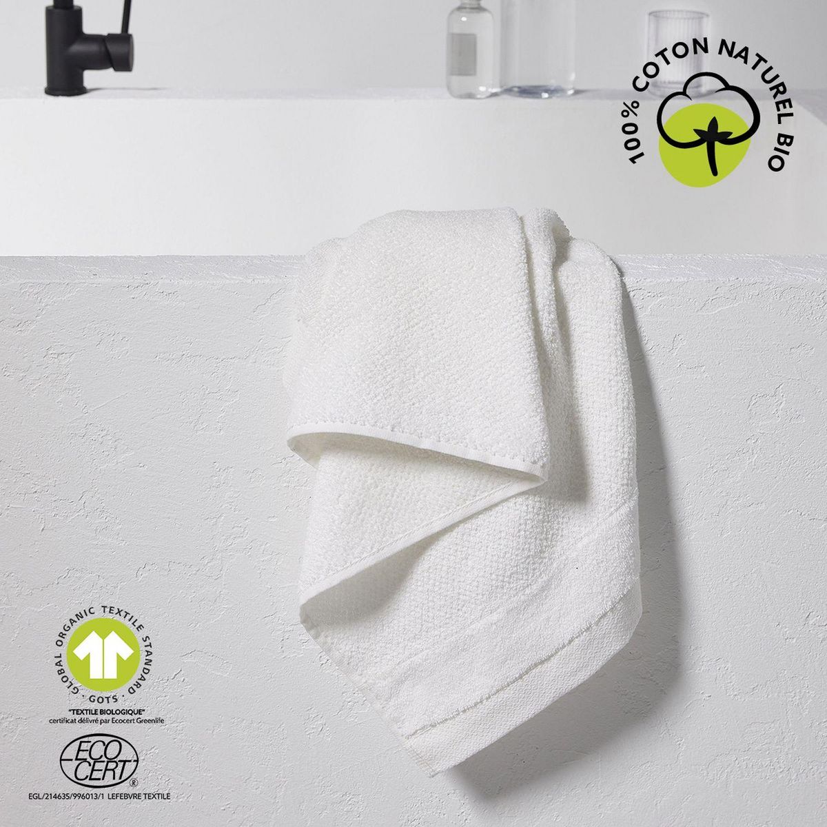 Today Serviette de toilette - 100% coton BIO
