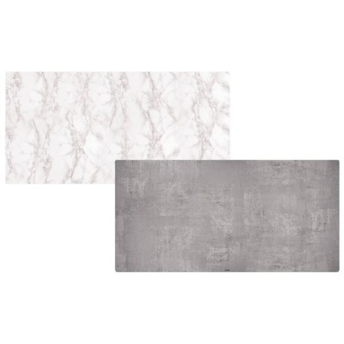 Paris Prix Table Basse 2 Covers  Texture  120cm Noir