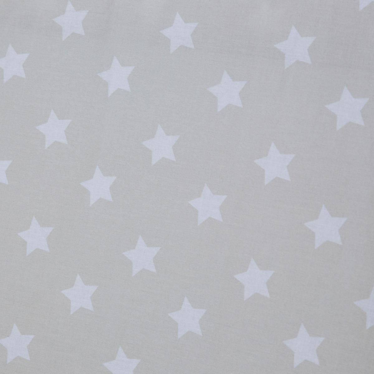 HomeStyle4U Lit enfant Tipi 90x200 Blanc avec Sommier à Lattes Tiroir 2 tiroirs et Tissu de Tente Gris étoilé