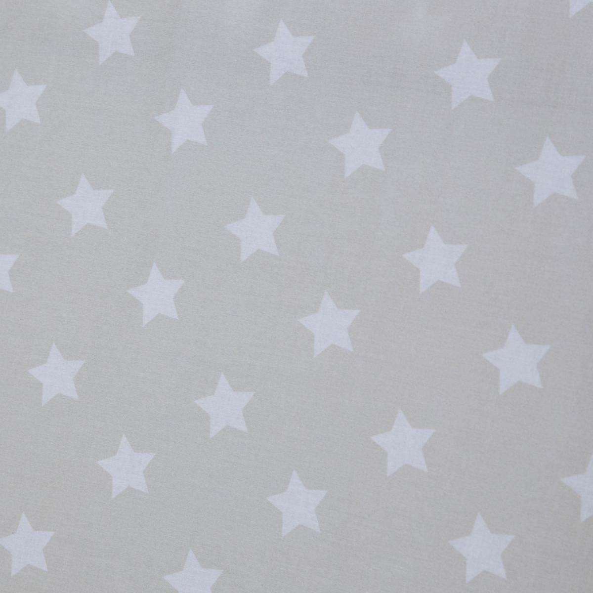 HomeStyle4U Lit enfant Tipi 90x200 Blanc avec Sommier à Lattes Tiroir 2 tiroirs et Tissu de Tente Gris étoilé