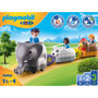 Voir la diapositive 3 : PLAYMOBIL 70405 1.2.3 - Train des animaux 