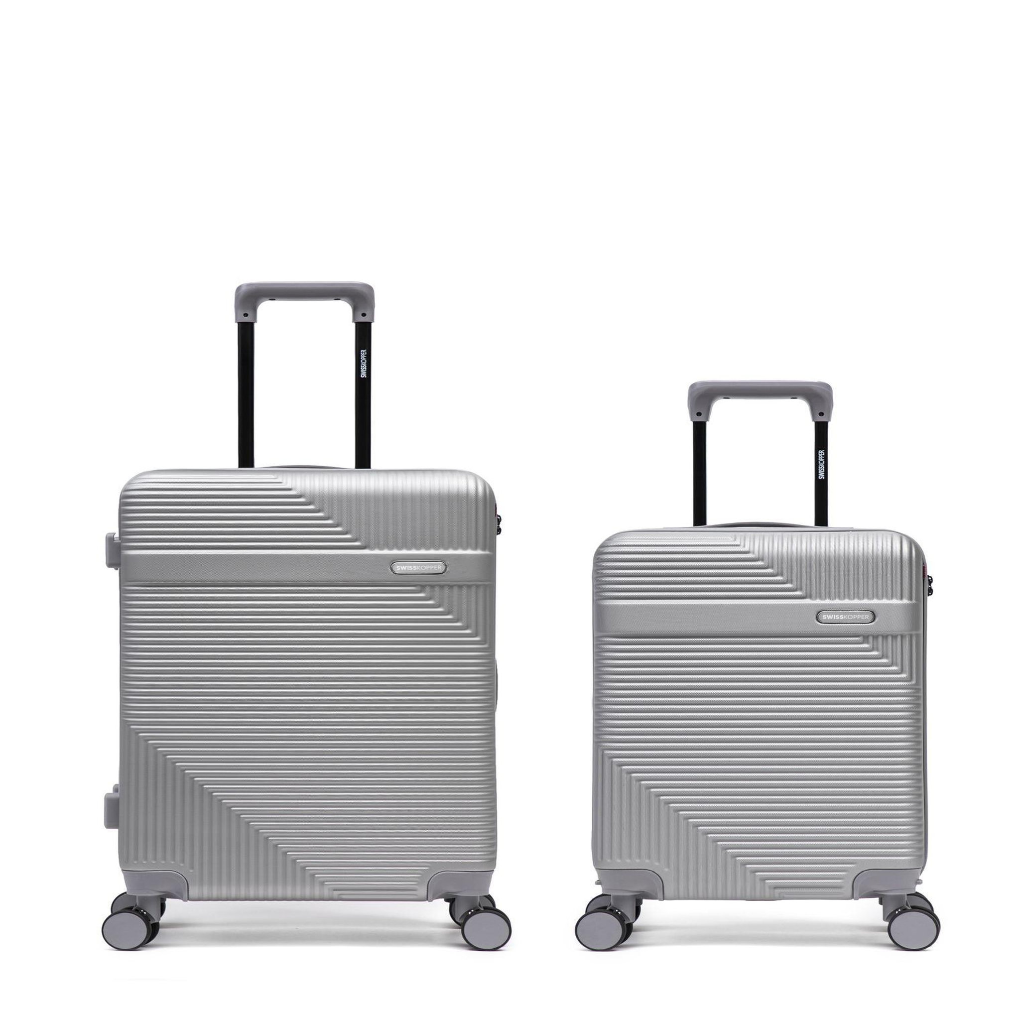 SWISS KOPPER Lot de 2 Valises Rigides Taille Moyenne et Cabine WOHLEN