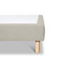 Voir la diapositive 5 : BELLECOUR BELLECOUR LITERIE | Sommier tapissier SISAL | Epaisseur 18 cm | Beige (pieds inclus)