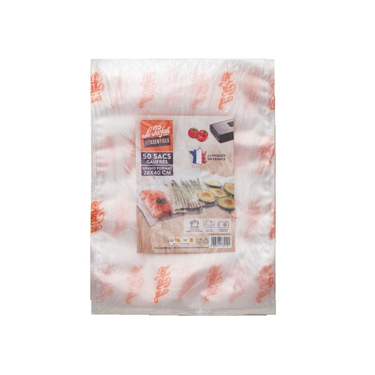 Le parfait Lot 50 sacs conservation sous-vide - 44291B3