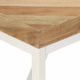Voir la diapositive 5 : VIDAXL Table a manger 120x60x76 cm Bois massif d'acacia et de manguier
