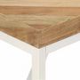 Voir la diapositive 5 : VIDAXL Table a manger 120x60x76 cm Bois massif d'acacia et de manguier