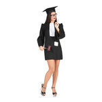 FUNNY FASHION Costume de Juge - Sexy - Femme - S
