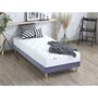 Voir la diapositive 1 : Matelas 100% latex 3 zones 90 x 190 cm  ESSENTIEL