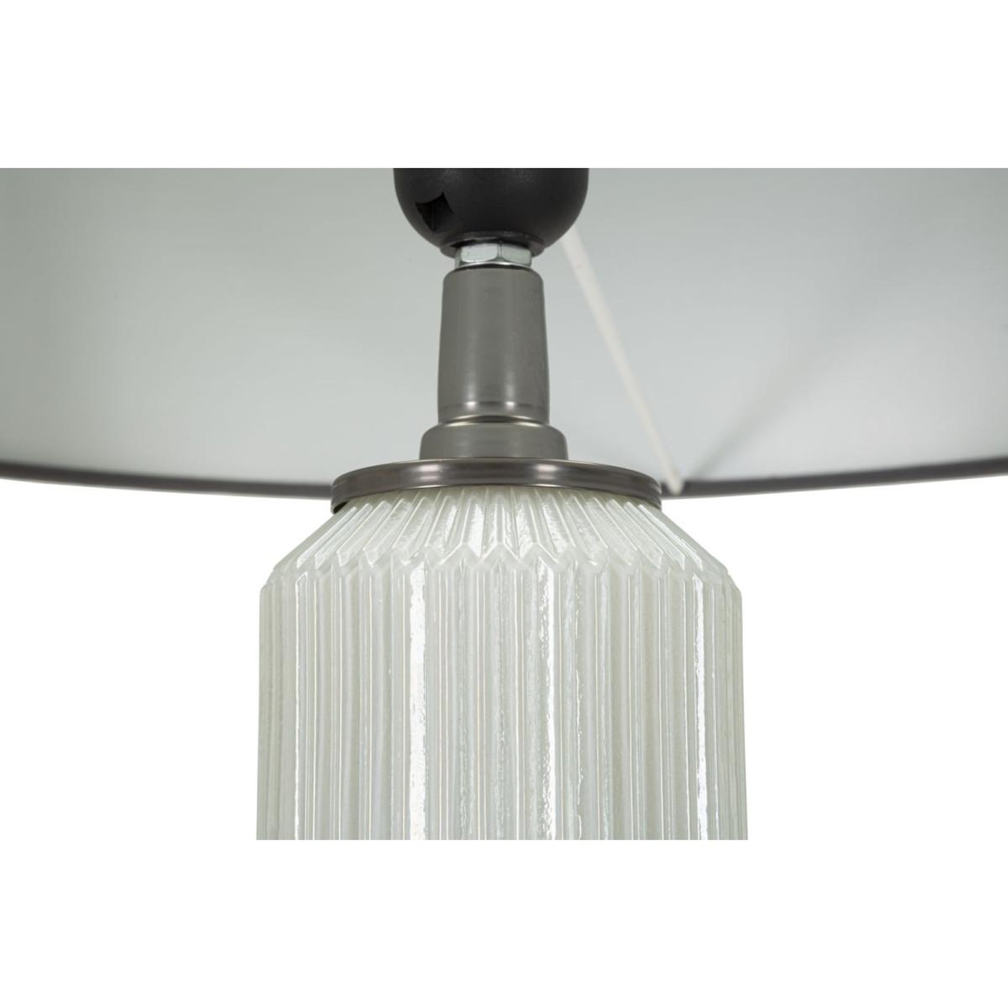 Voir la diapositive 3 : Paris Prix Lampadaire en métal  bright one  163cm blanc & gris