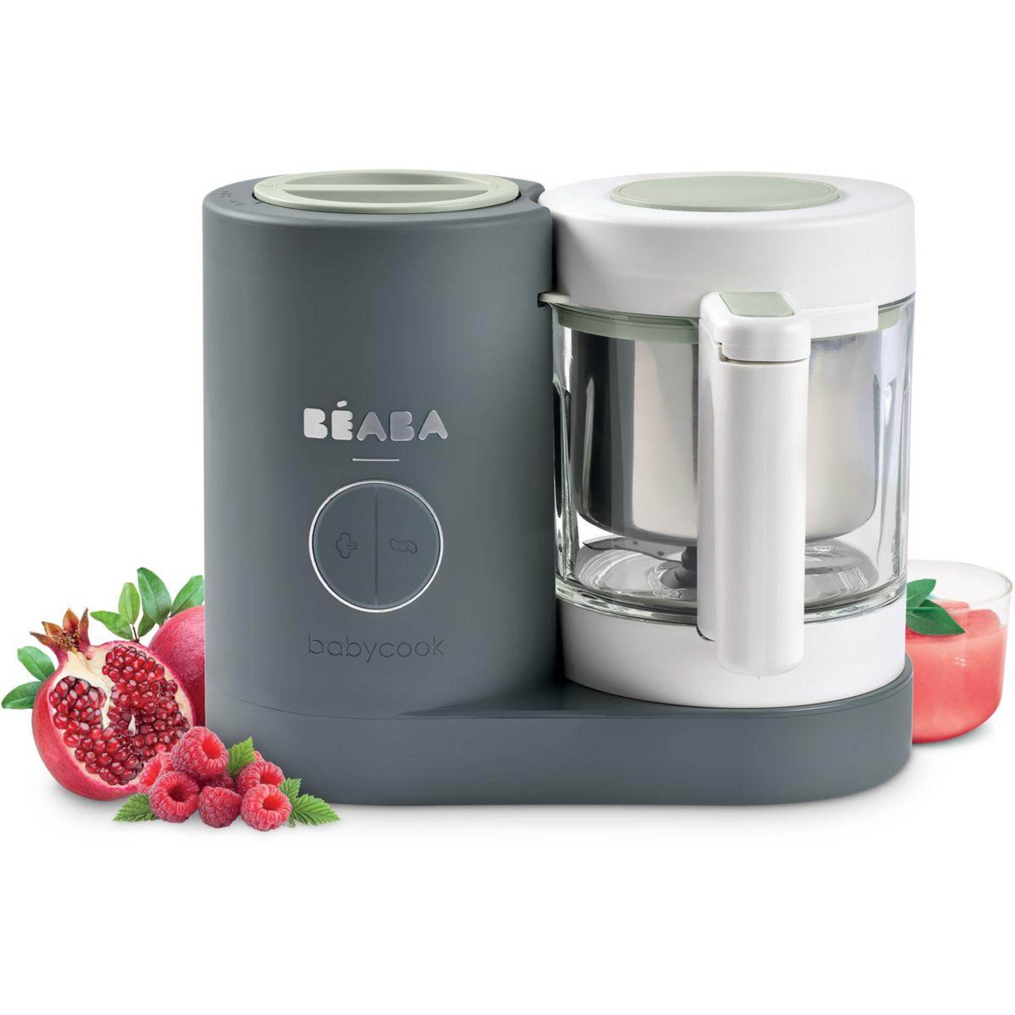 BEABA Mixeur cuiseur bébé babycook neo gris mineral