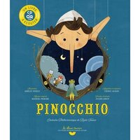 Offrez ce joli livre avec projecteur sur les aventures de Pinocchio !