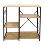 Voir la diapositive 2 : Paris Prix Meuble de Rangement  Stan  90cm Naturel & Noir