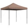 Voir la diapositive 2 : VIDAXL Tente de reception pliable escamotable marron 292x292x315 cm