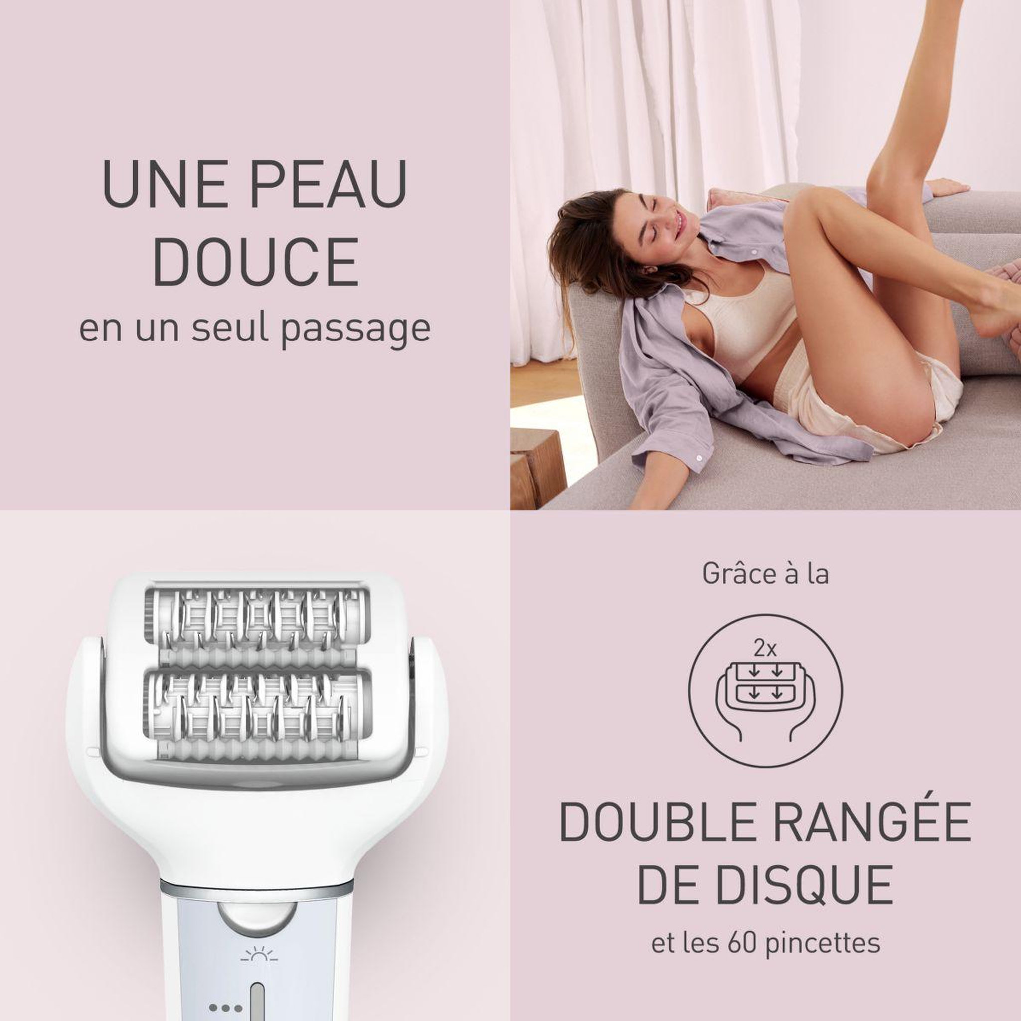 Voir la diapositive 4 : PANASONIC Epilateur électrique ES-EY90-A503