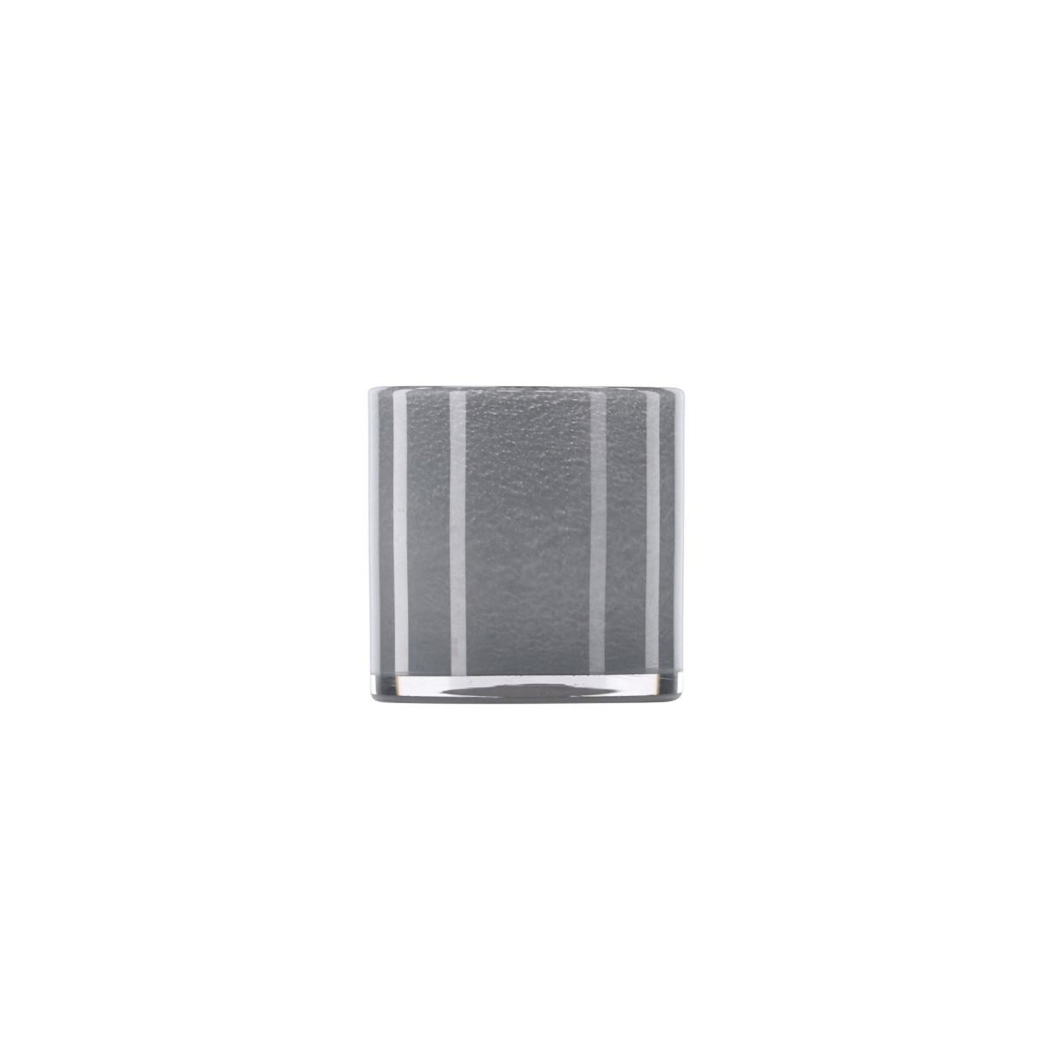 Voir la diapositive 2 : Paris Prix Photophore Déco  Gloria  12cm Gris Clair