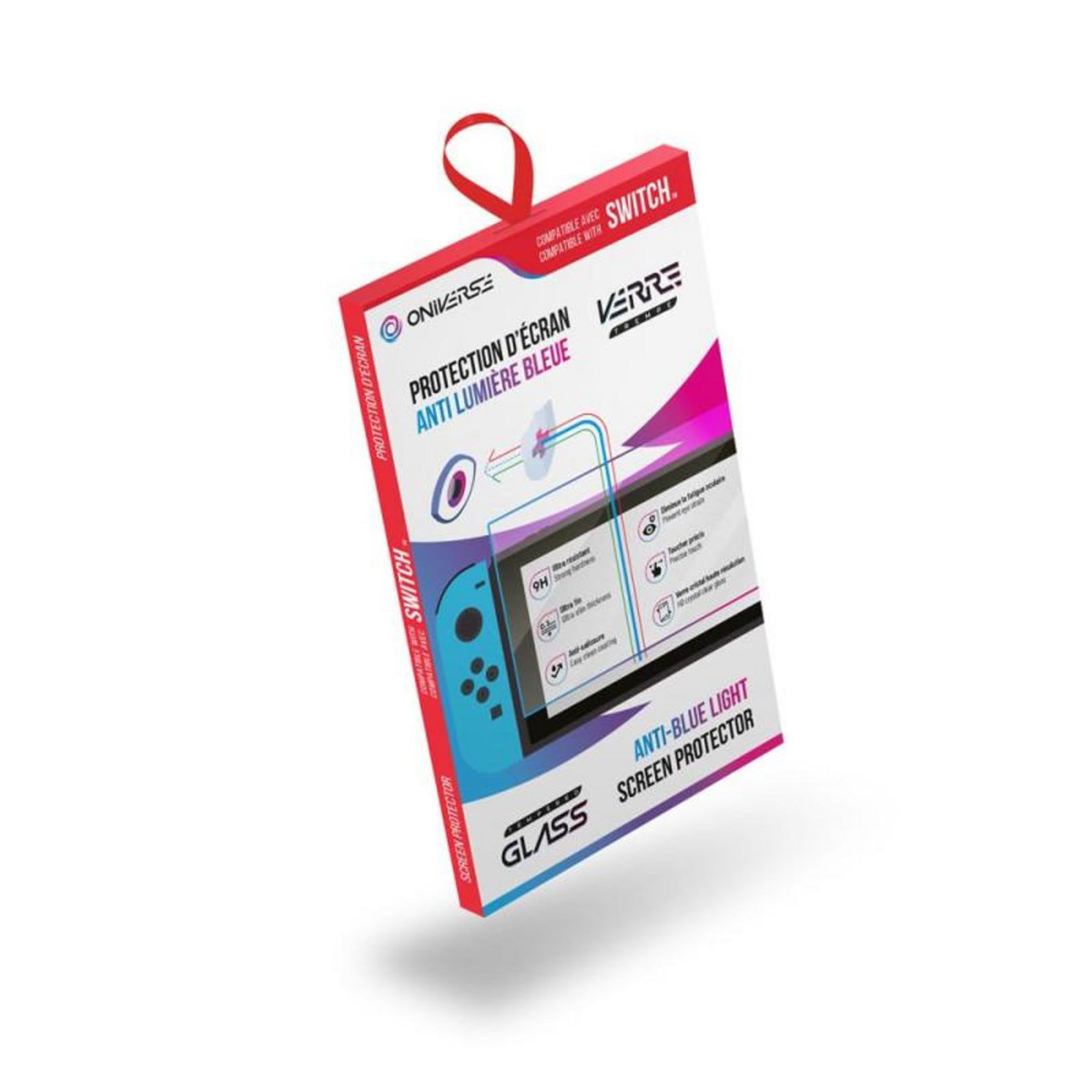 ONIVERSE Oniverse Ecran de protection anti lumiere bleue en verre trempe (Switch)