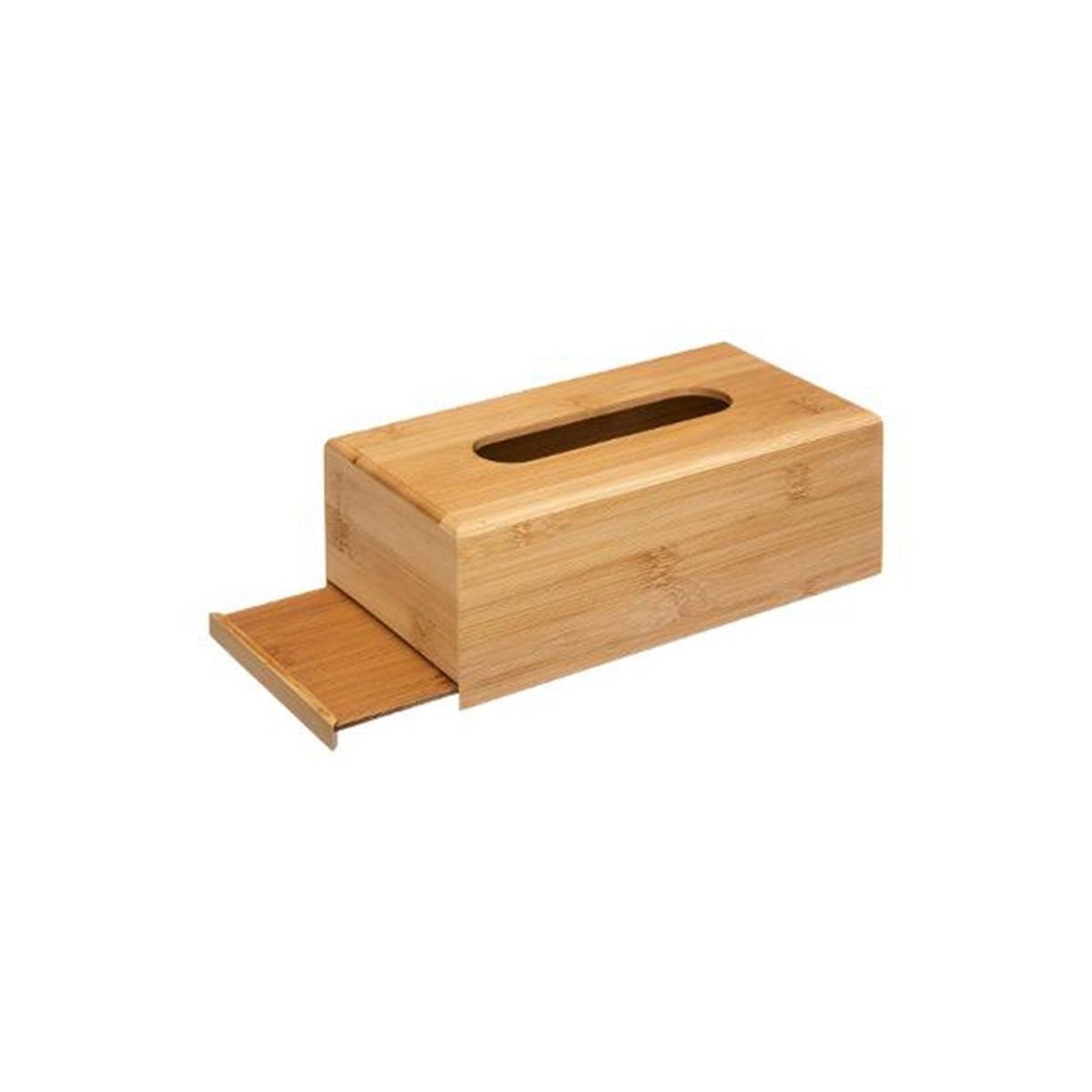 Voir la diapositive 2 : FIVE Boîte à mouchoirs en bambou  halo  25cm naturel