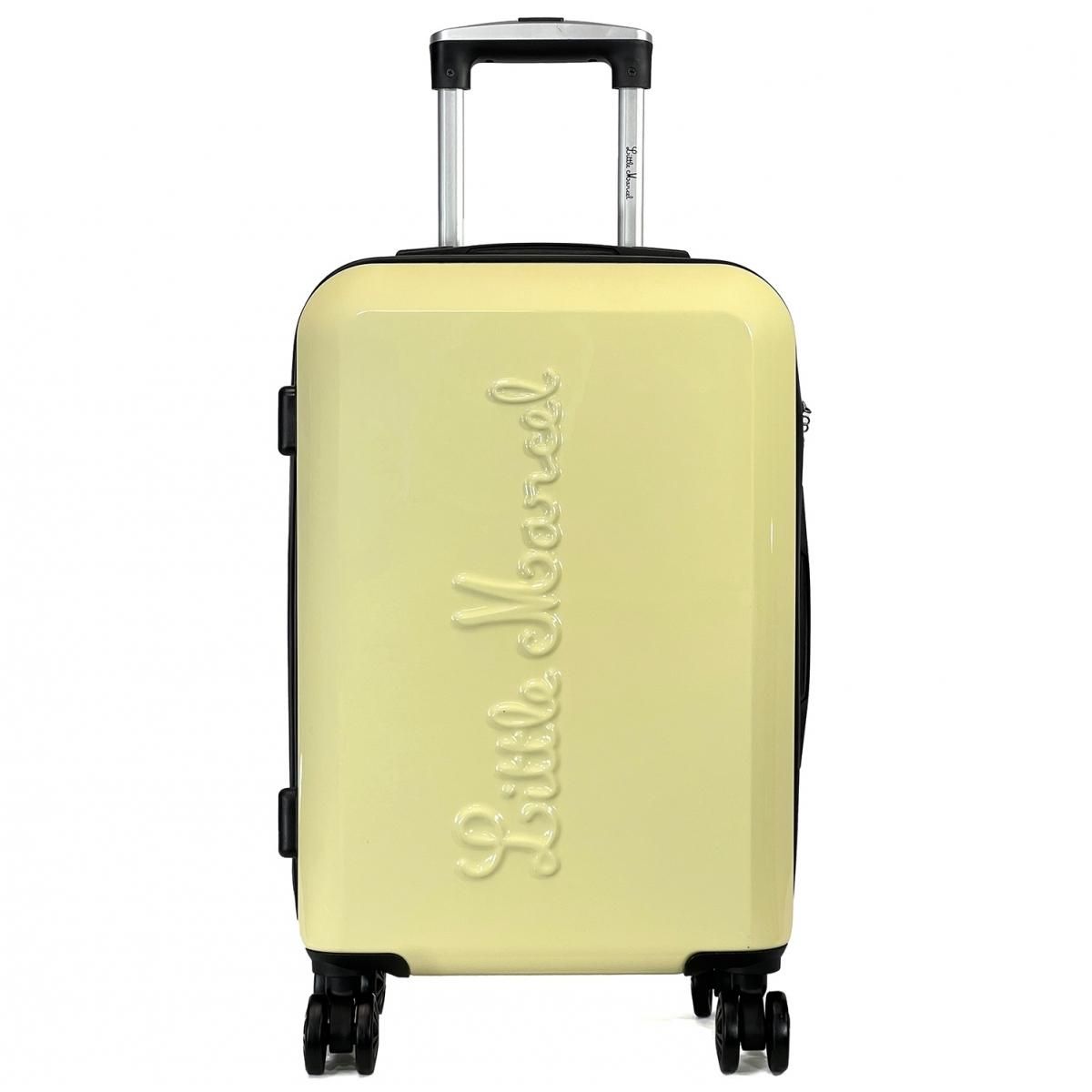 Little Marcel Valise cabine rigide polycarbonate TSA 58 cm pas
