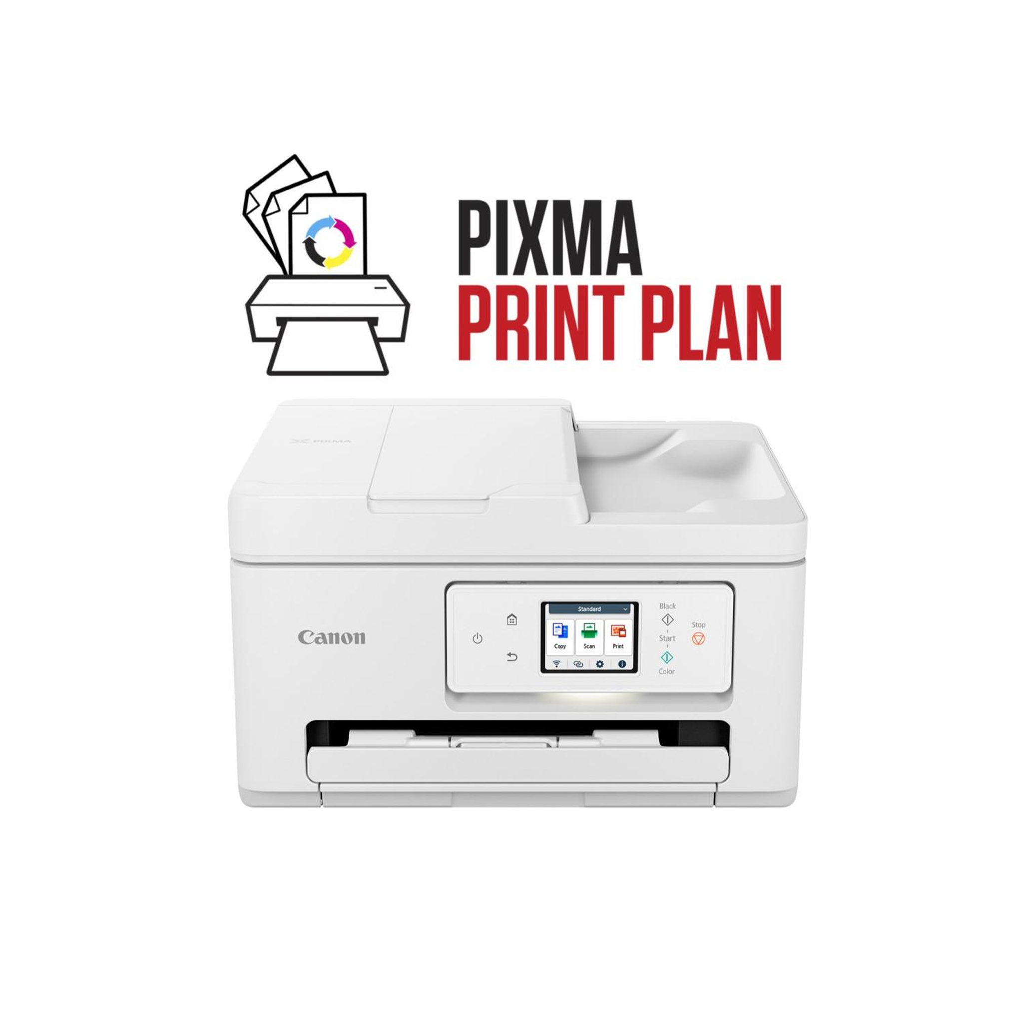 Voir la diapositive 2 : Canon Imprimante multifonction Canon Pixma TS7750i Blanc