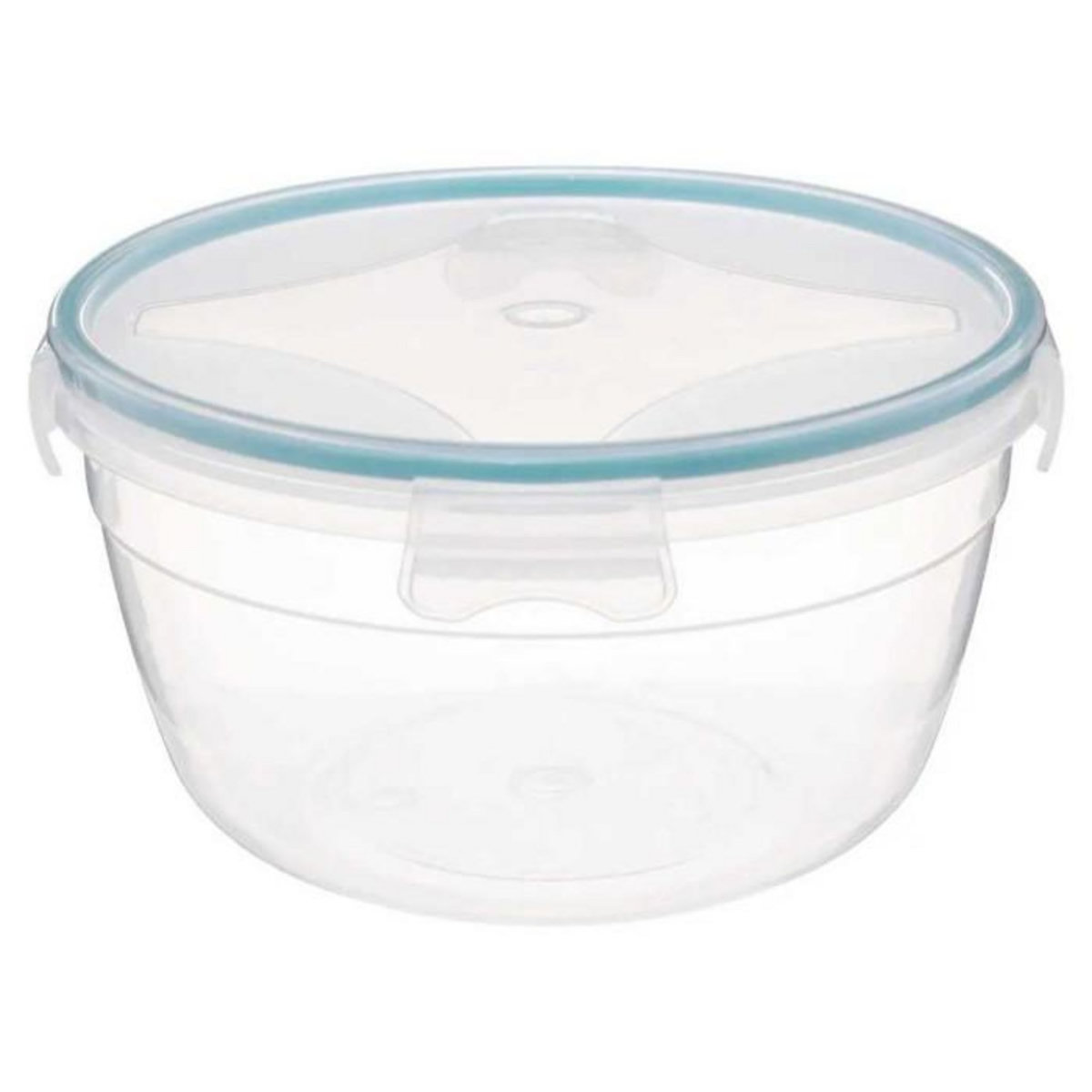 FIVE Lot de 3 Boîtes de Conservation Rondes  Clipeat  18cm Bleu