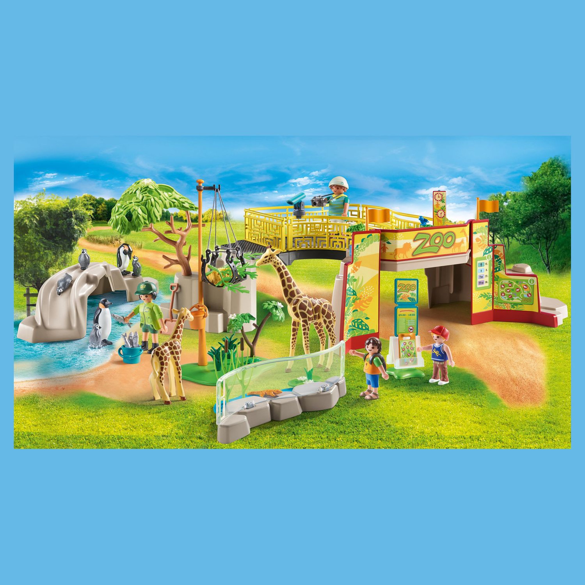 Voir la diapositive 5 : PLAYMOBIL 71190 - Ménagerie 