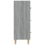 Voir la diapositive 4 : VIDAXL Buffet Sonoma gris 70x34x90 cm Bois d'ingenierie