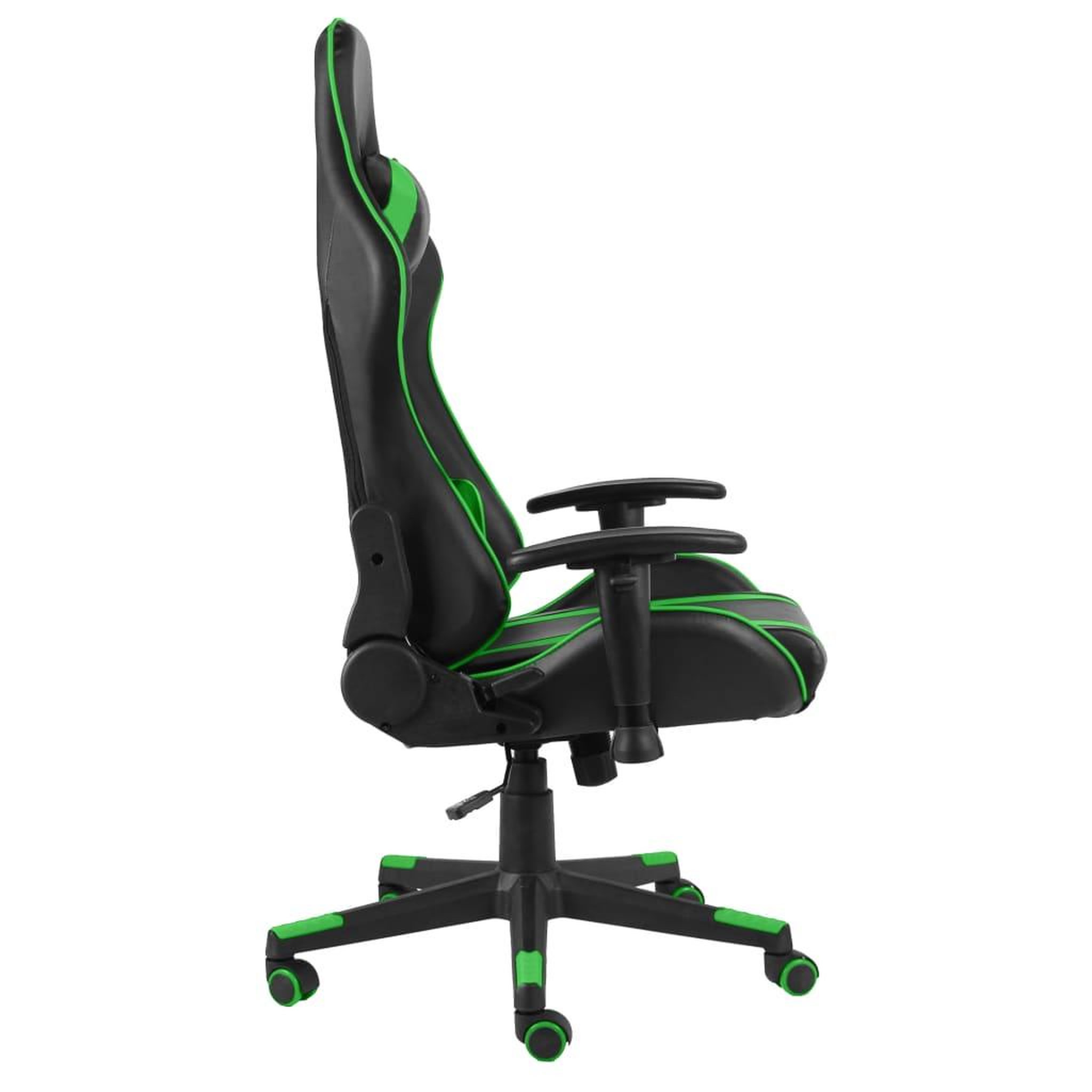 Voir la diapositive 3 : VIDAXL Chaise de jeu pivotante Vert PVC