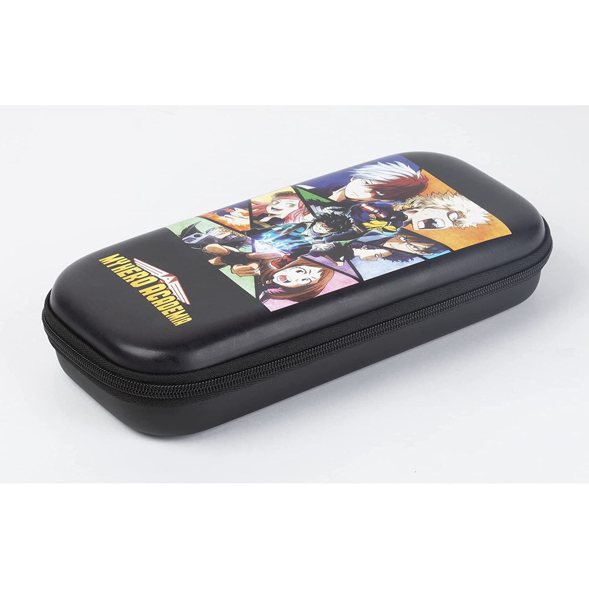 Voir la diapositive 2 : Housse de Protection My Hero Academia Noir Nintendo Switch 