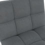Voir la diapositive 6 : ID MARKET Méridienne clic clac capitonnée SALOME 80 x 180 cm en tissu gris anthracite