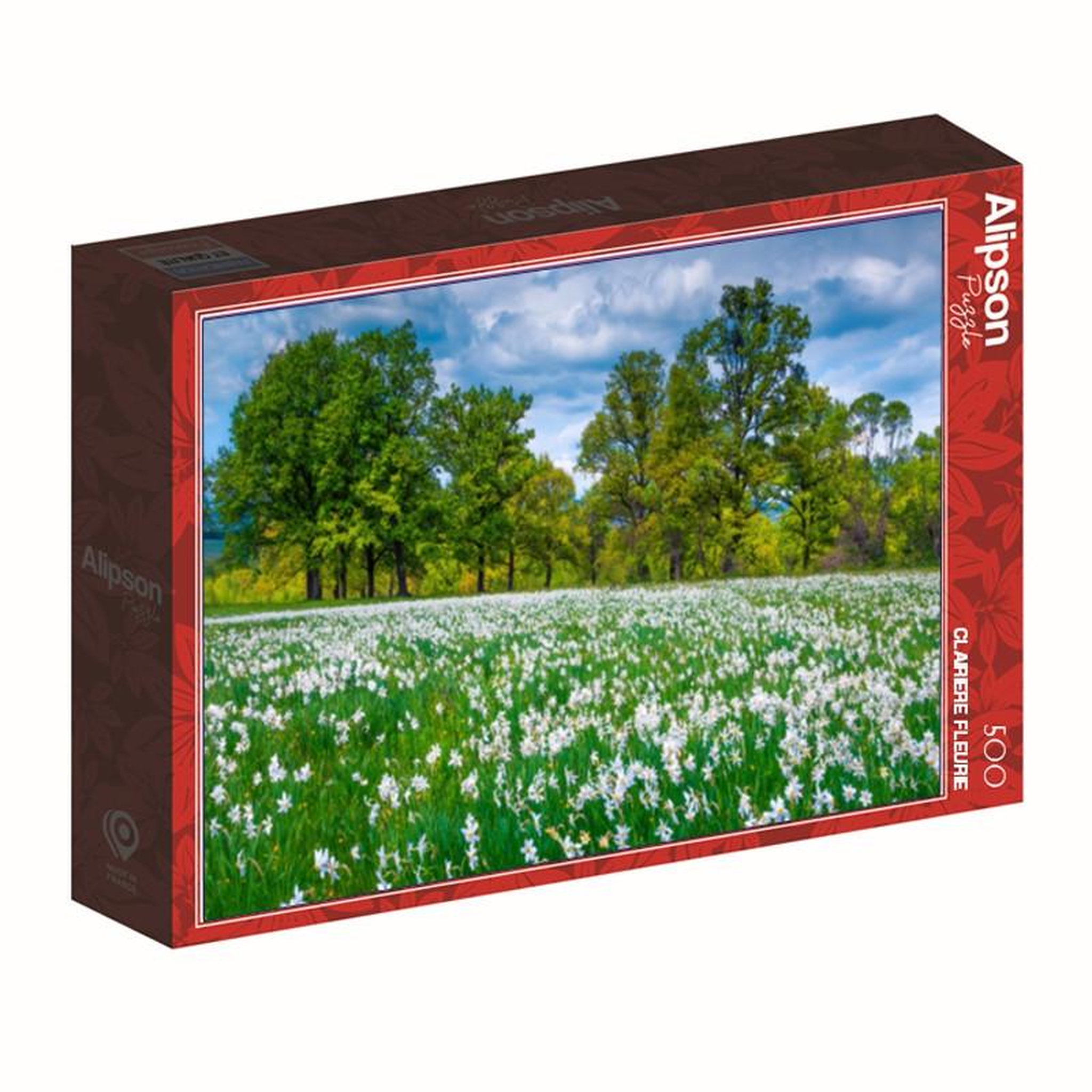 ALIZE Puzzle 500 pièces Clairière fleurie – Nature et fleurs – Adulte – Alizé